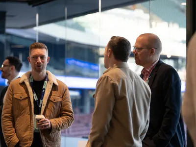 Networking at Adelaide Oval